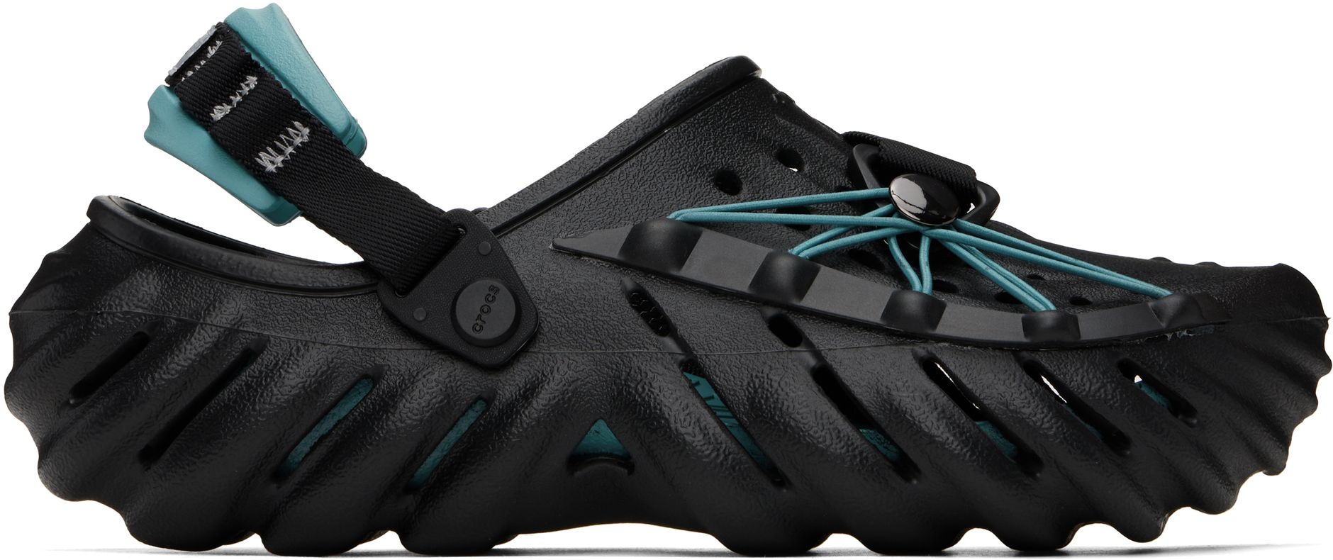 블랙 에코 리플렉티브 레이스 클로그 210004001 | CROCS | 페칭 FETCHING