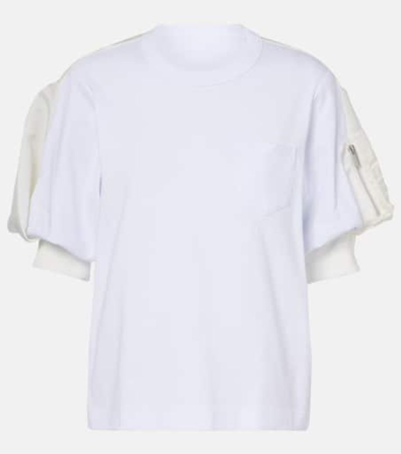 コットンジャージツイルTシャツ | 사카이 | FETCHING