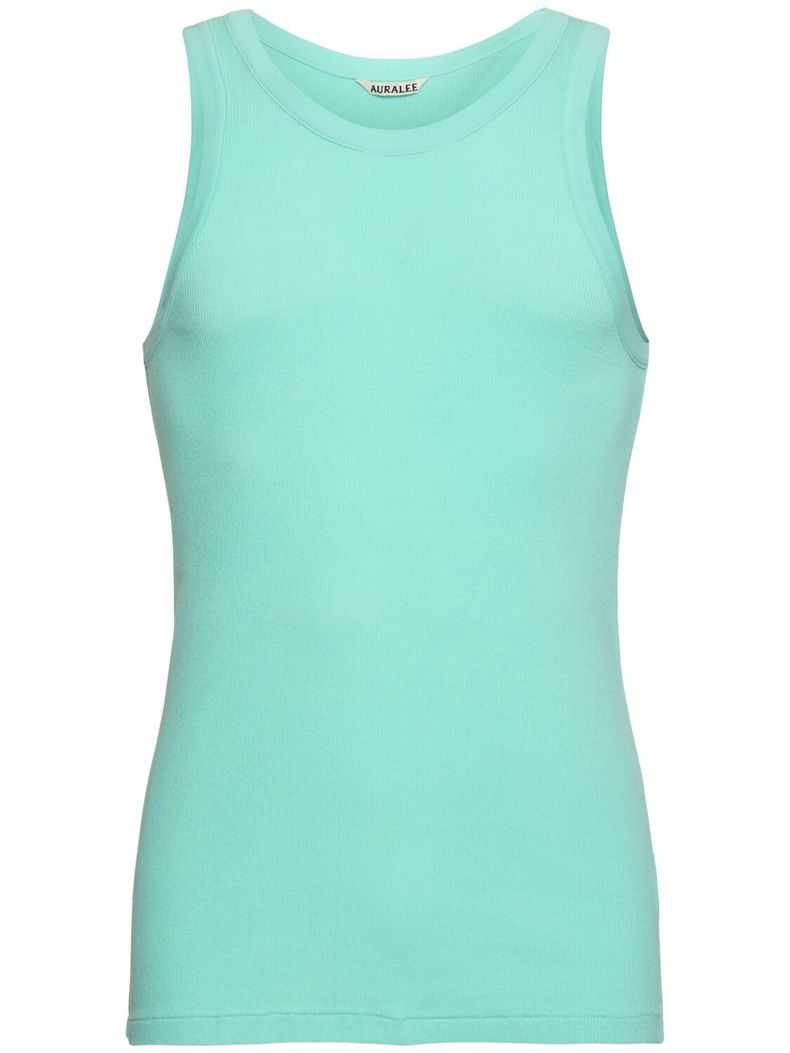 Organic Cotton Soft Rib Tank Top | 오라리 | FETCHING