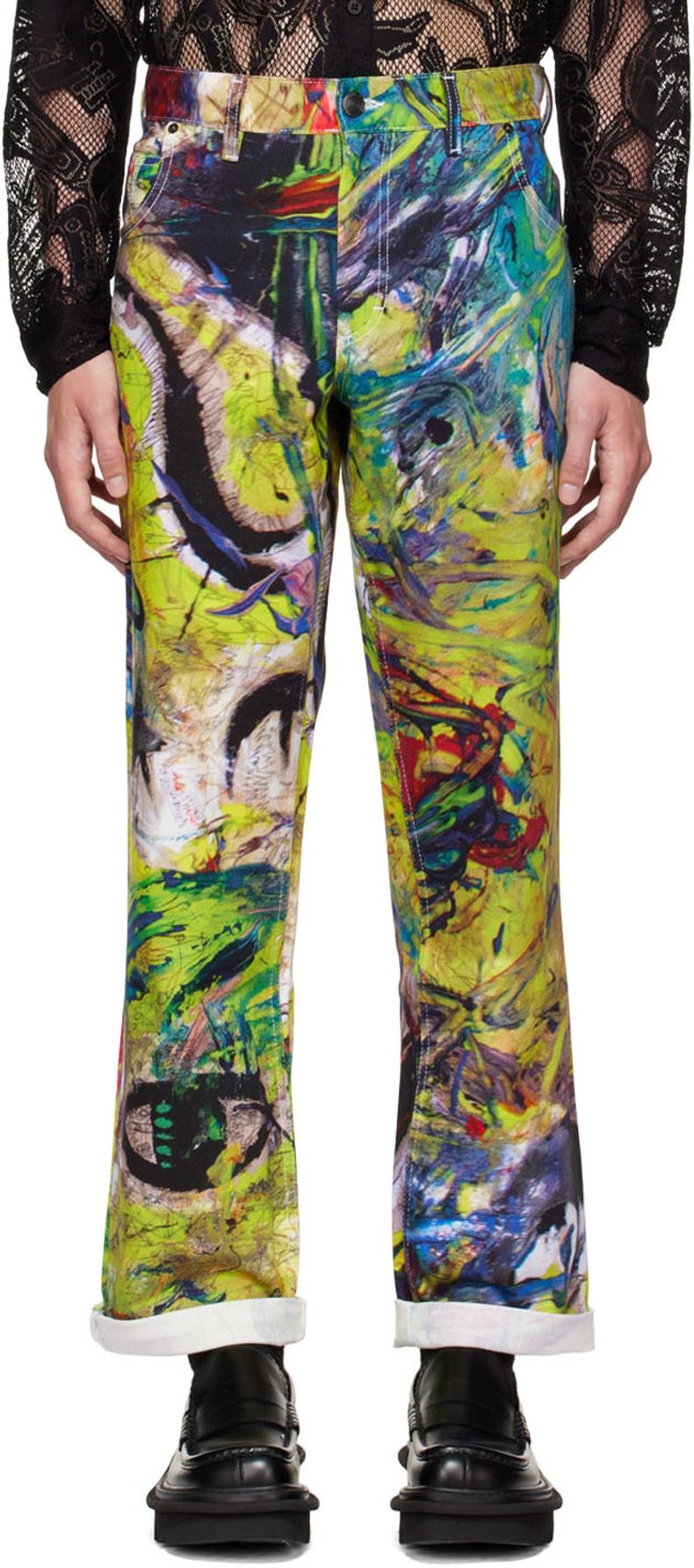 CHARLES JEFFREY LOVERBOY moonlight ジーンズ CHARLES JEFFREY LOVERBOY moonlight ジーンズ
