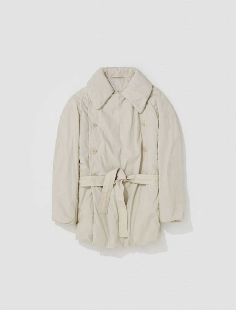 Wadded Short 트렌치코트 Overcast 그레이 | 르메르 | 페칭 FETCHING