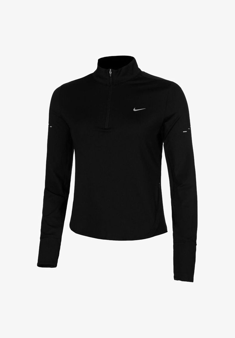 스위프트 긴팔 탑 블랙 리플렉티브 실버