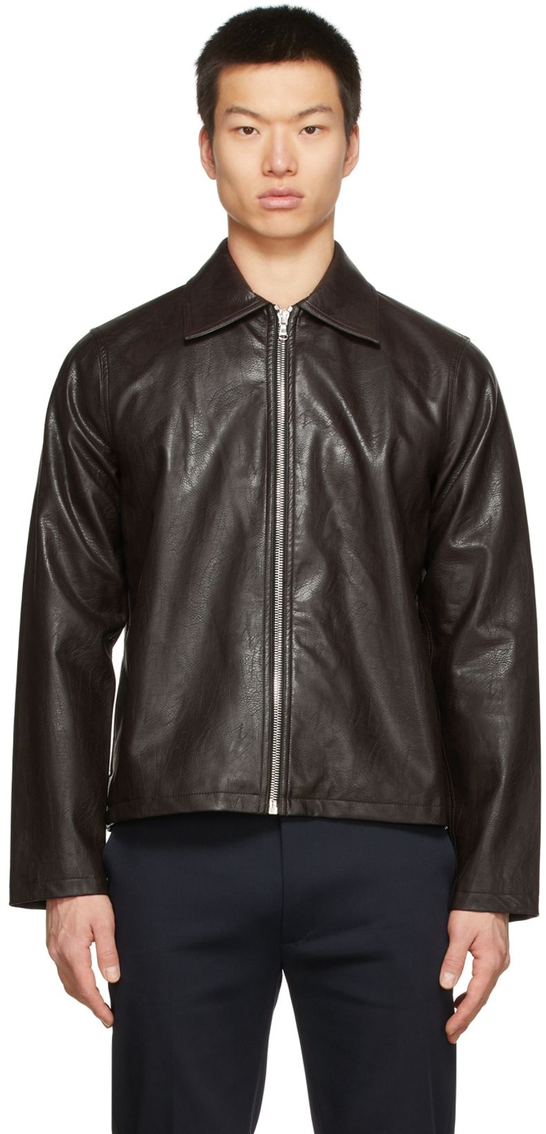 SEFR TRUTH JACKET BLACK セファ レザージャケット L