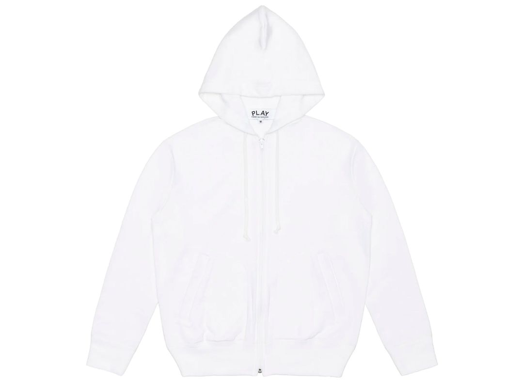 Comme des Garcons Play Full Zip Hoodie | 꼼데가르송 | FETCHING