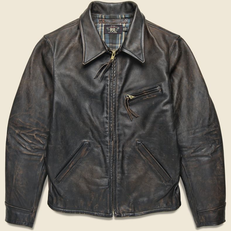 Lynton Moto Jacket RRLFW23004XX | RRL | FETCHING