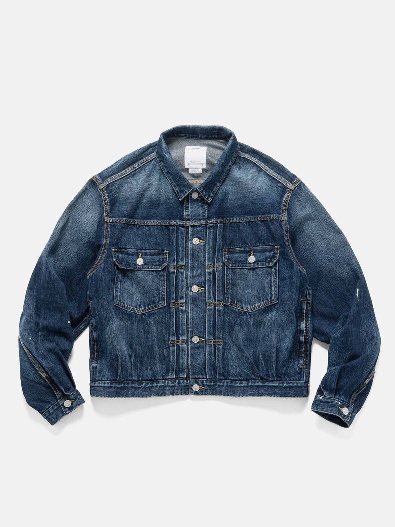 SS 101X Jacket DMGD 1010 Indigo | VISVIM | FETCHING