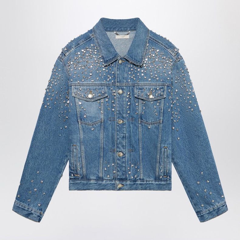 1989 STUDIO Jackets 1989 STUDIO logo-embossed Denim Jacket