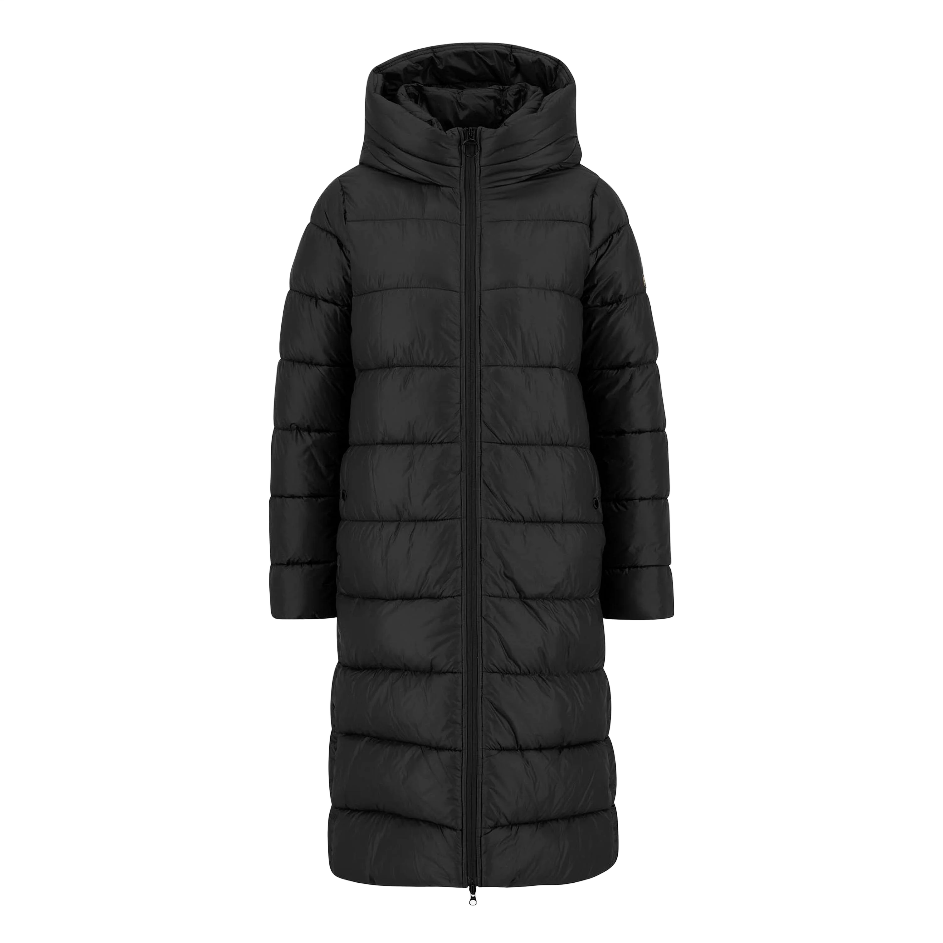BARBOUR 여성 올리비오스 경량 후드 롱 패딩 자켓