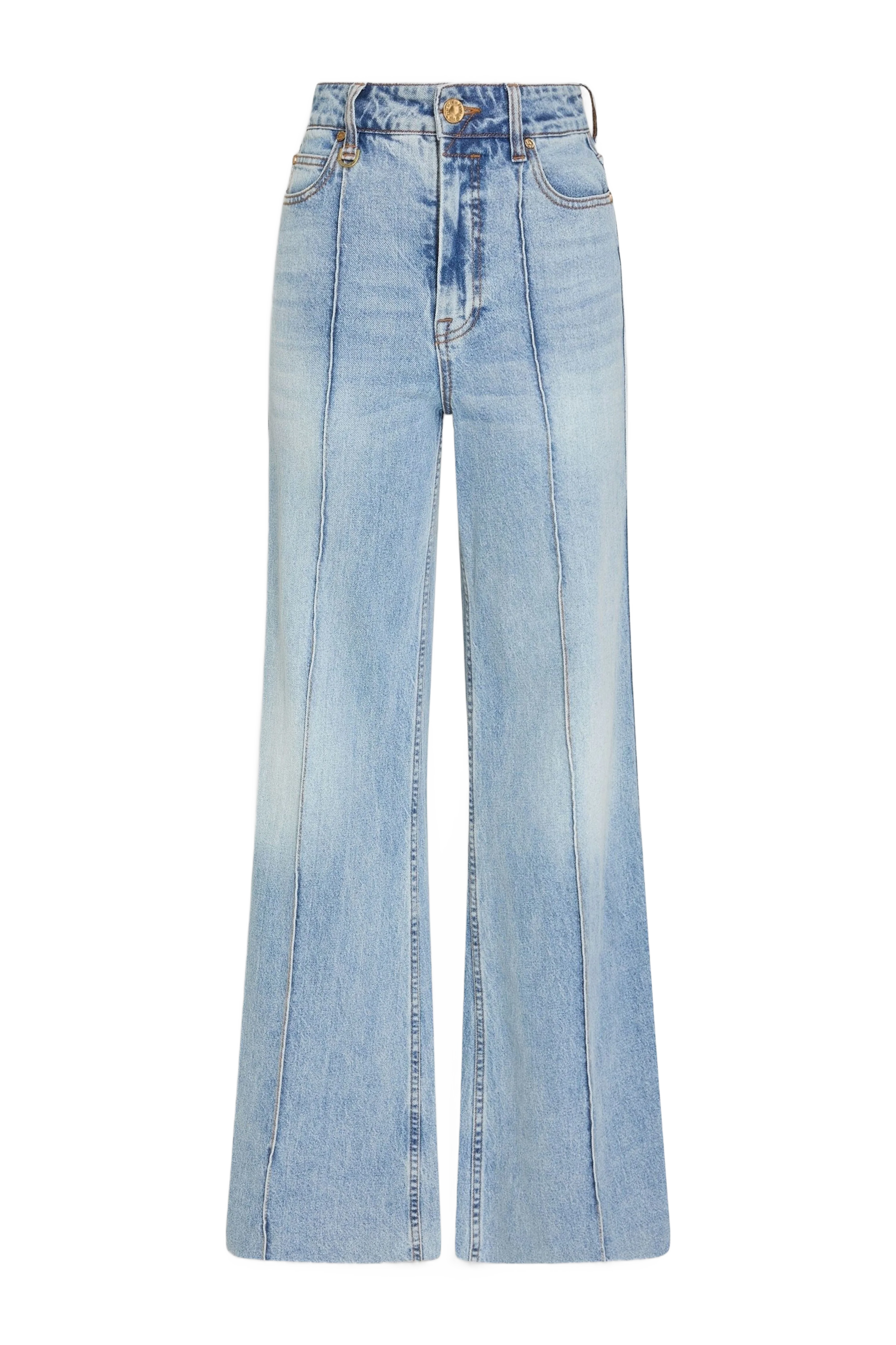 ZIMMERMANN 하이라이즈 와이드 레그 진