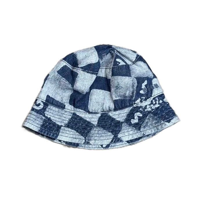 MSGM 24SS MSGM키즈 로고 데님 버킷햇