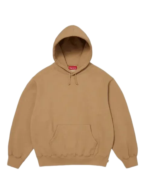 Supreme 로고 아플리케 후드티