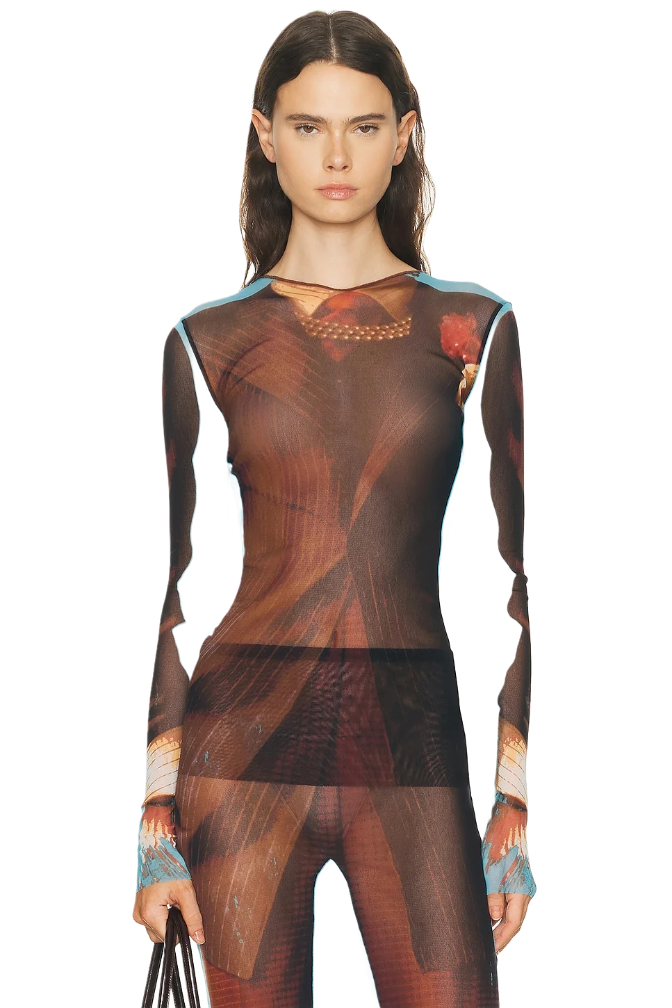 JEAN PAUL GAULTIER 테니스 의상 탑