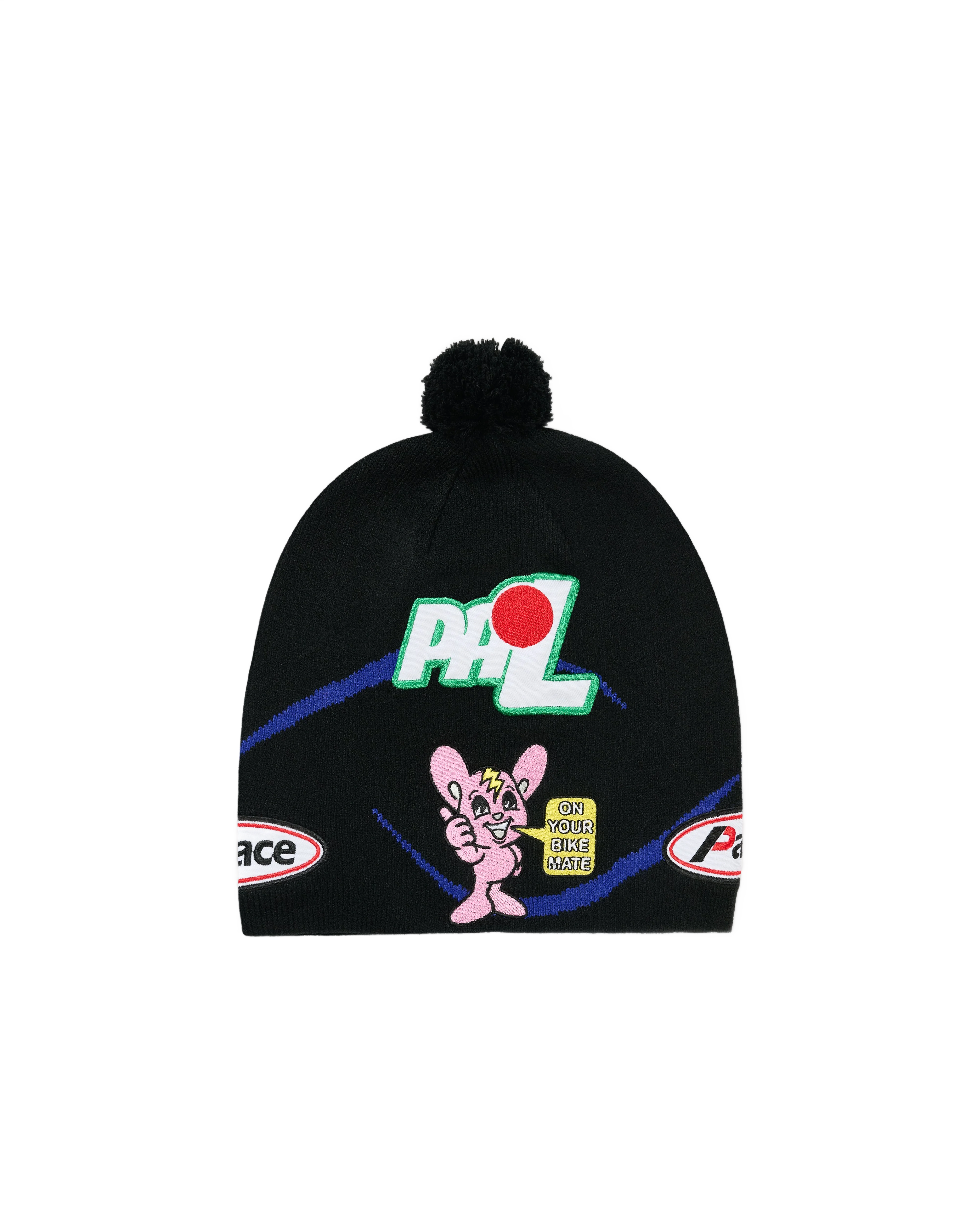 Palace 남성 온 야 바이크 네인 커프 비니