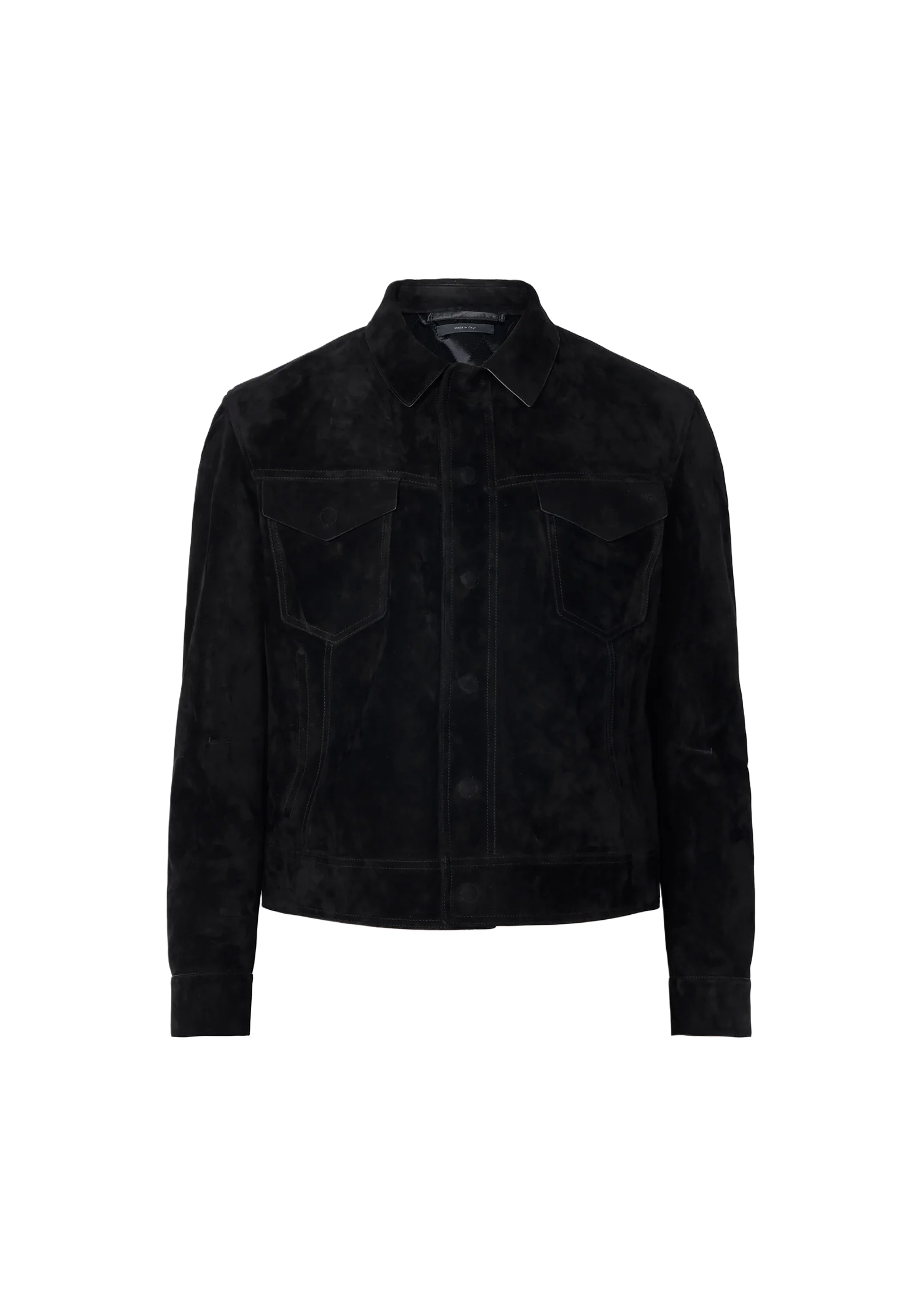 TOMFORD 톰포드 블랙 스웨이드 웨스턴 자켓 LBI002 LMS028 LB999