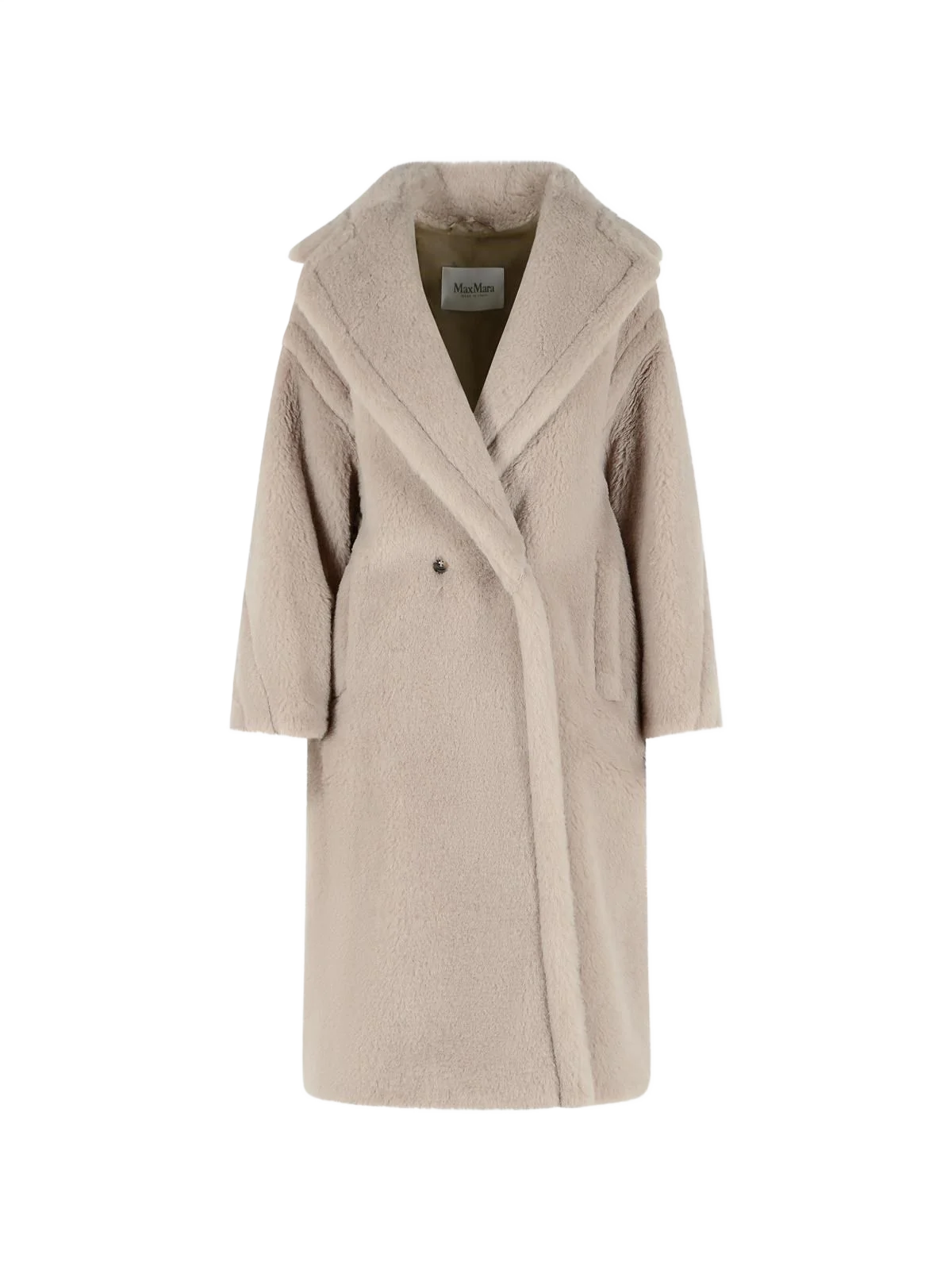 MAXMARA 테드걸 베이지 알파카 울 코트