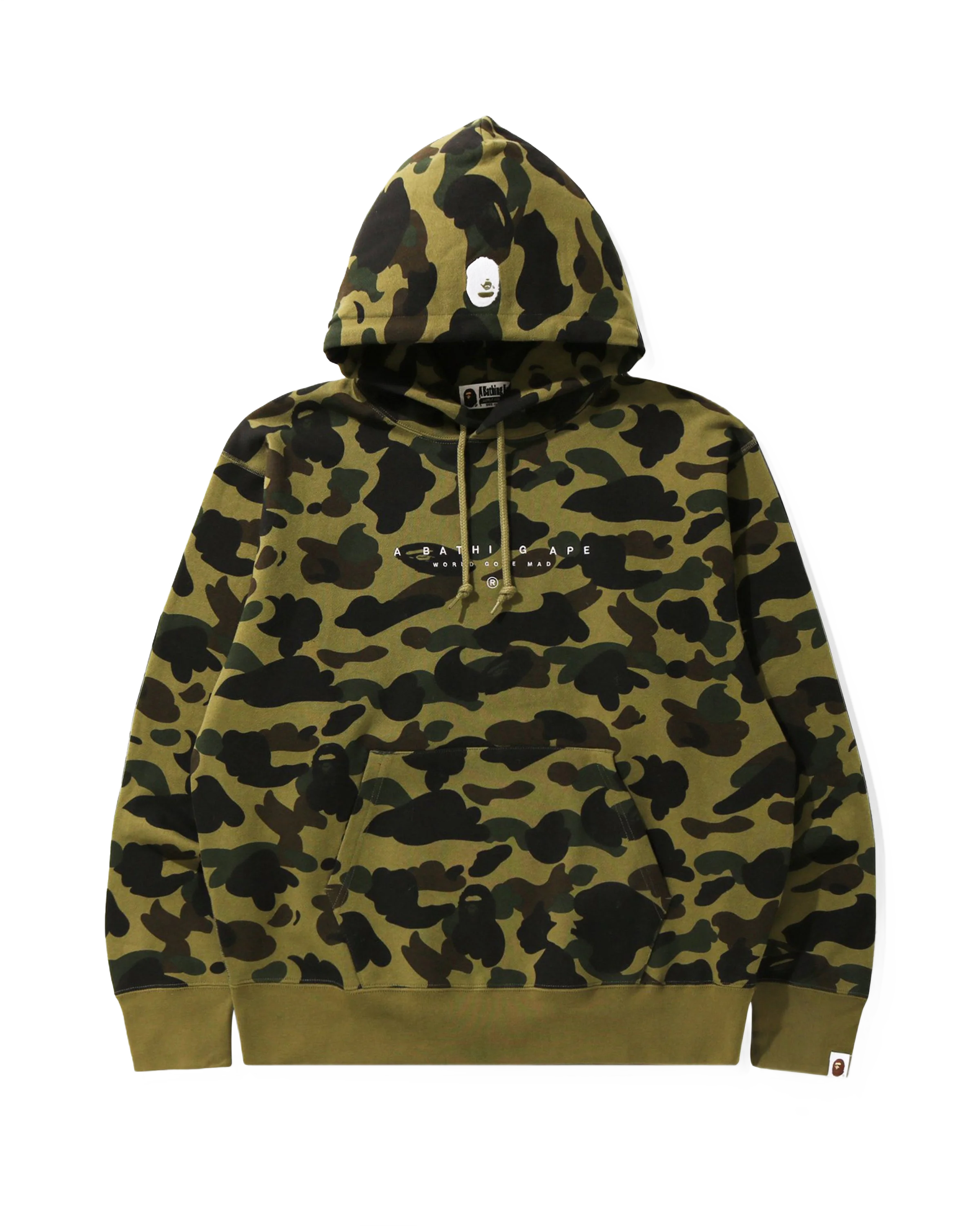Bape 1ST 카모 풀오버 후드티