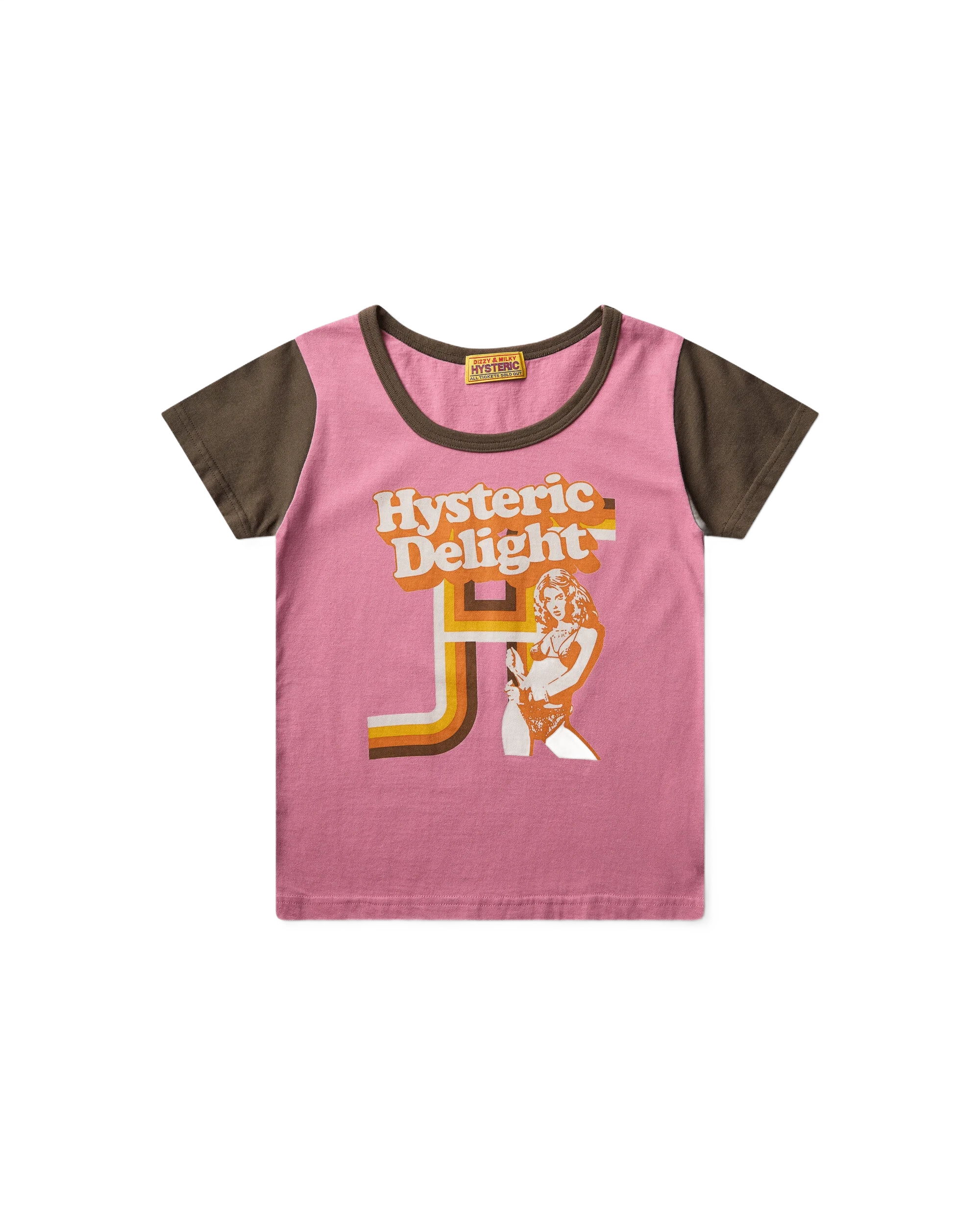 HYSTERIC GLAMOUR 여성 히스테릭 딜라이트 베이비 티셔츠