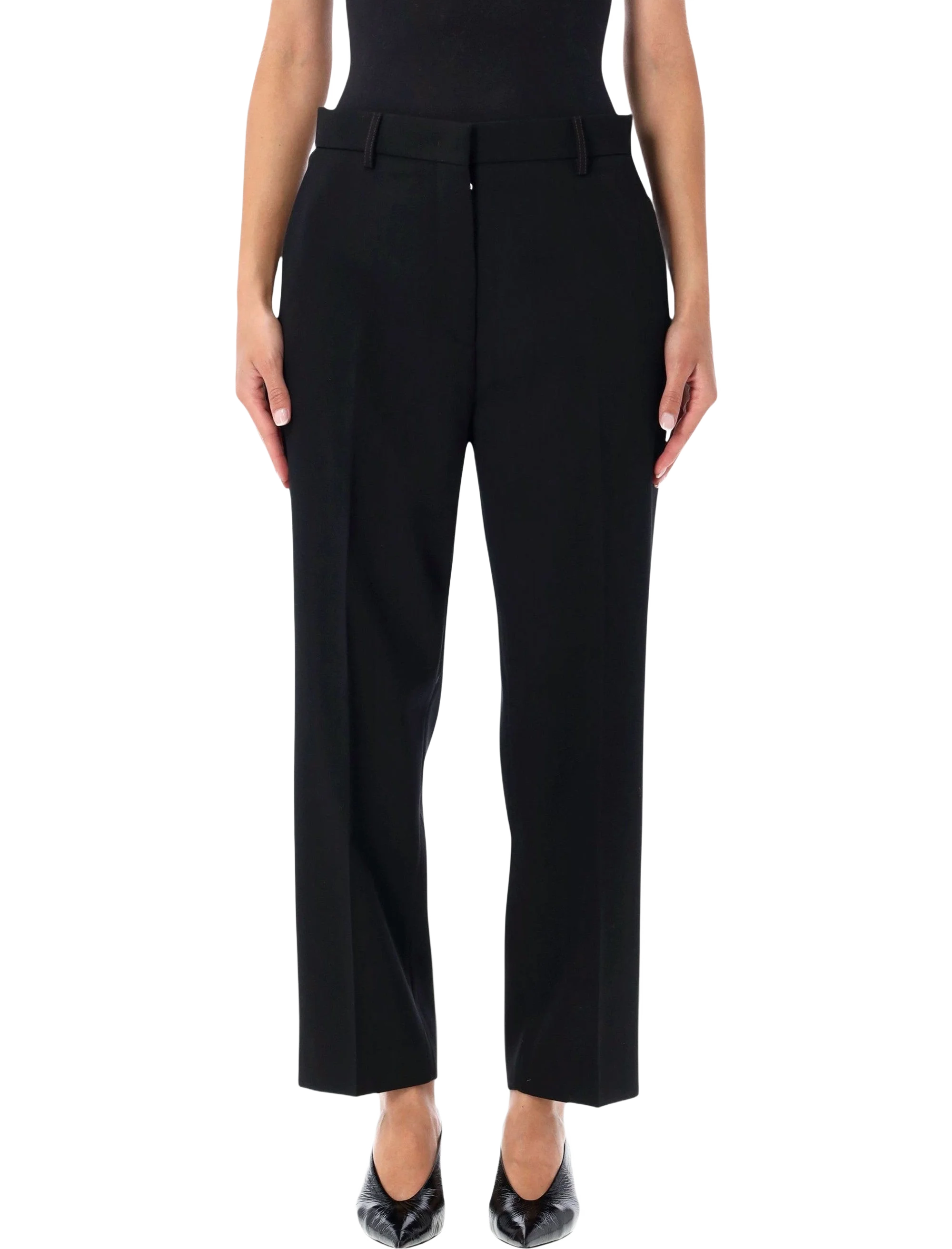 LANVIN 란빈 울 시가렛 팬츠