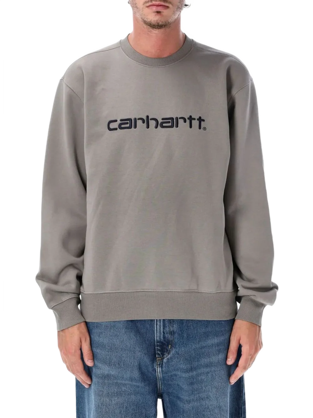CARHARTT 로고 자수 맨투맨
