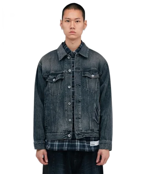 NEIGHBORHOOD 워시드 데님 타입4 자켓