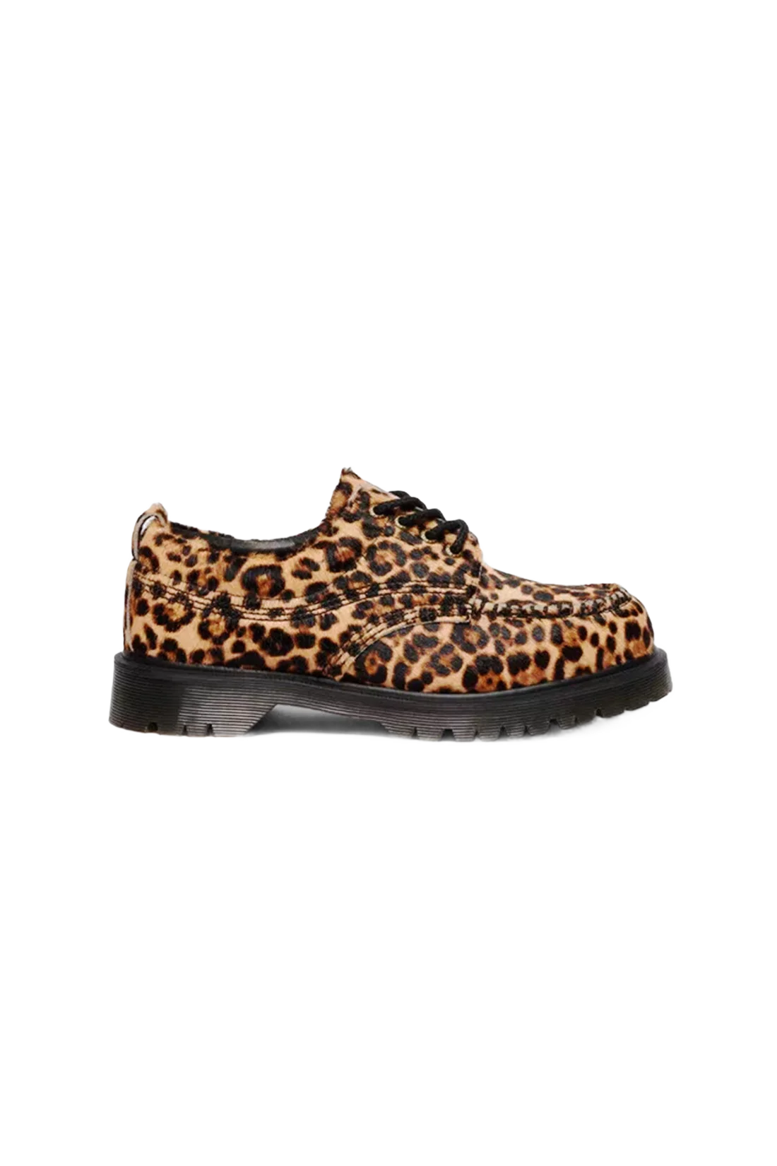 DR. MARTENS 로웰 4 아이 슈즈 아카이브 레오파드