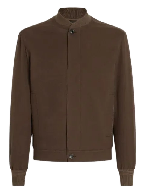 ZEGNA 오아시 캐시미어 봄버 자켓