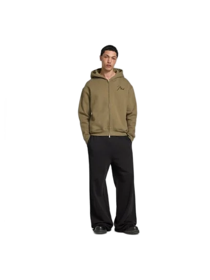 Rhude 오버사이즈 스웻재킷 면 올리브