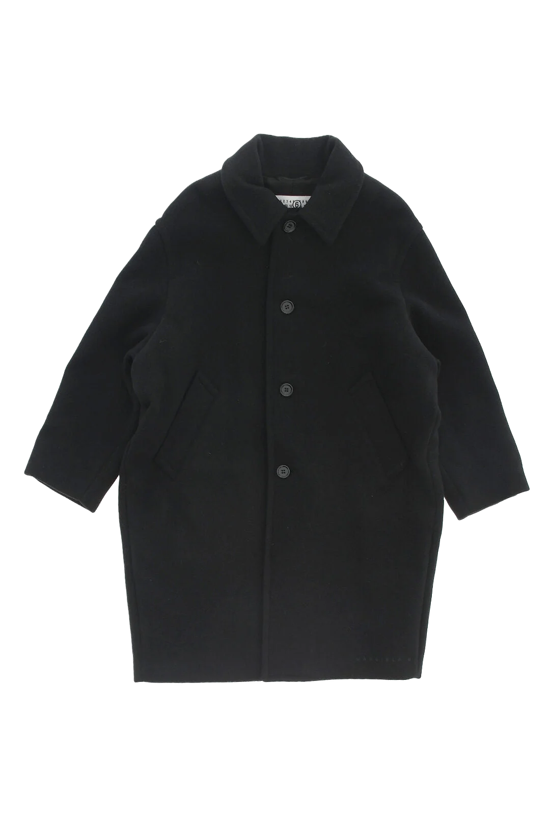 MM6 Maison Margiela Kids MM6 울 혼합 코트