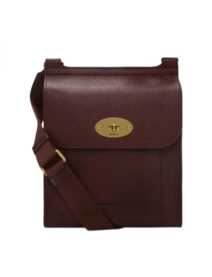 MULBERRY 안토니 스몰 그레인드 가죽 메신저 백