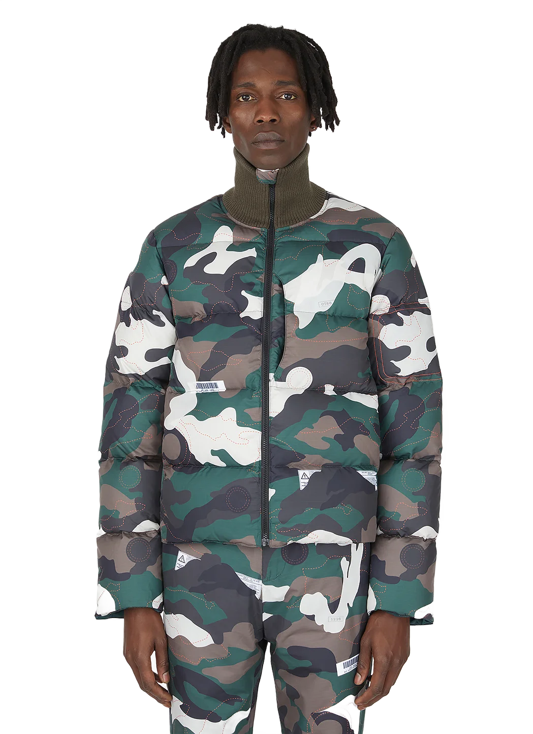 Kanghyuk Airbag Patched Down Jacket