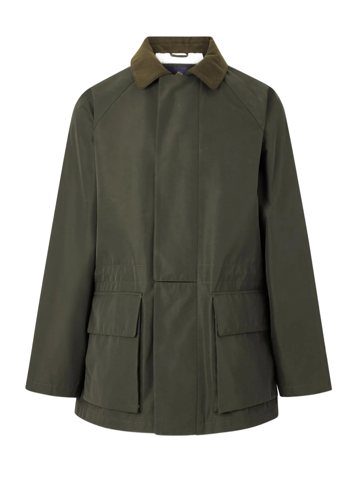 LOROPIANA 호시 가죽 트리밍 스톰 시스템 테크 쉘 필드 자켓