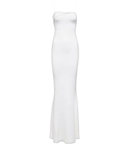 JACQUEMUS 라 로브 아로 이브닝 가운