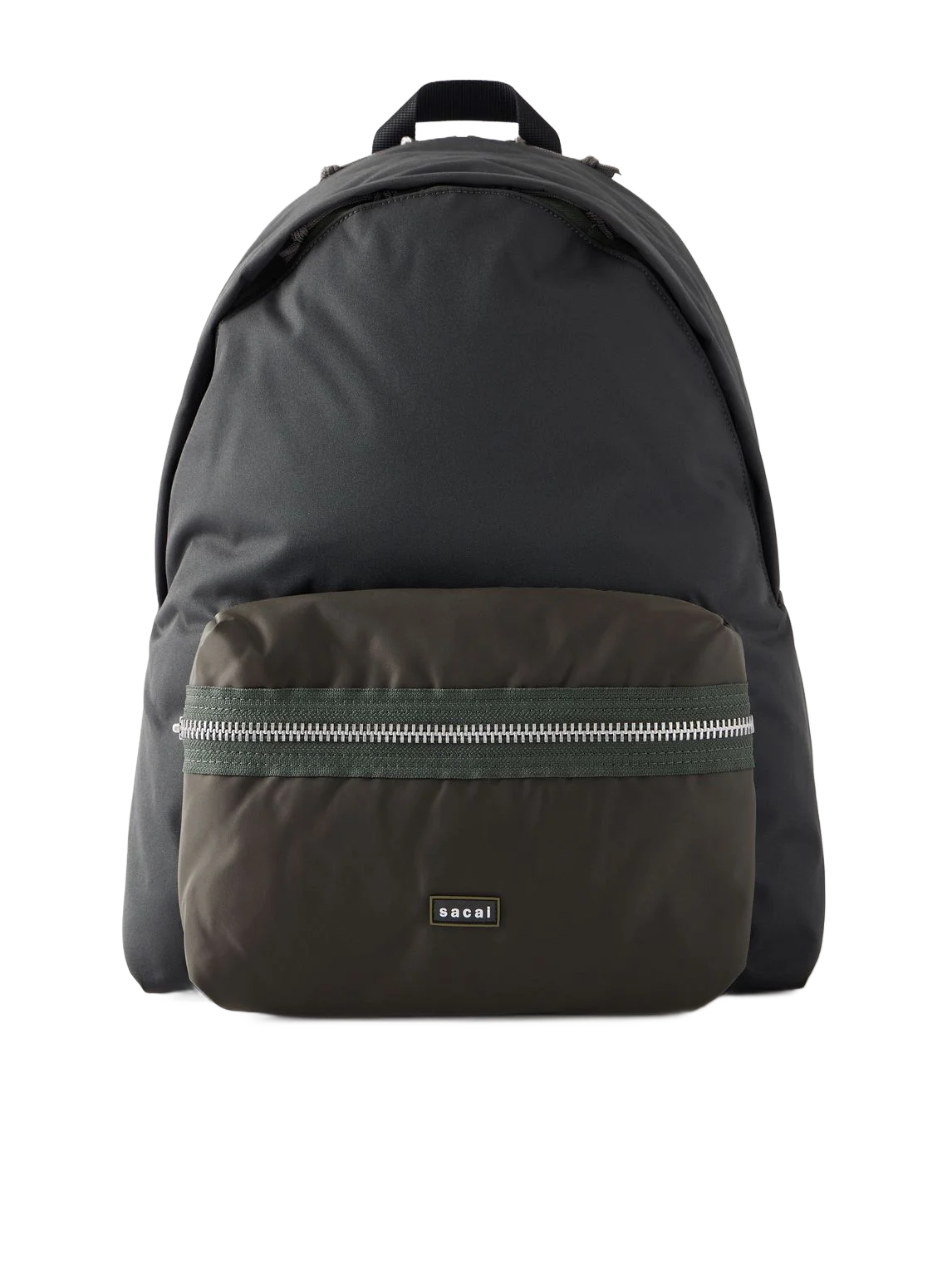 SACAI 로고 아플리케 셸 백팩