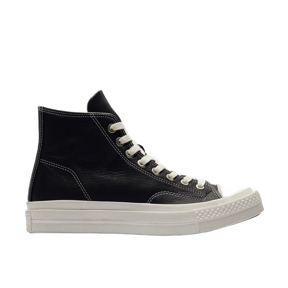CONVERSE 척 테일러 올 스타 하이 퍼스트 스트링 블랙 프리미엄 레더