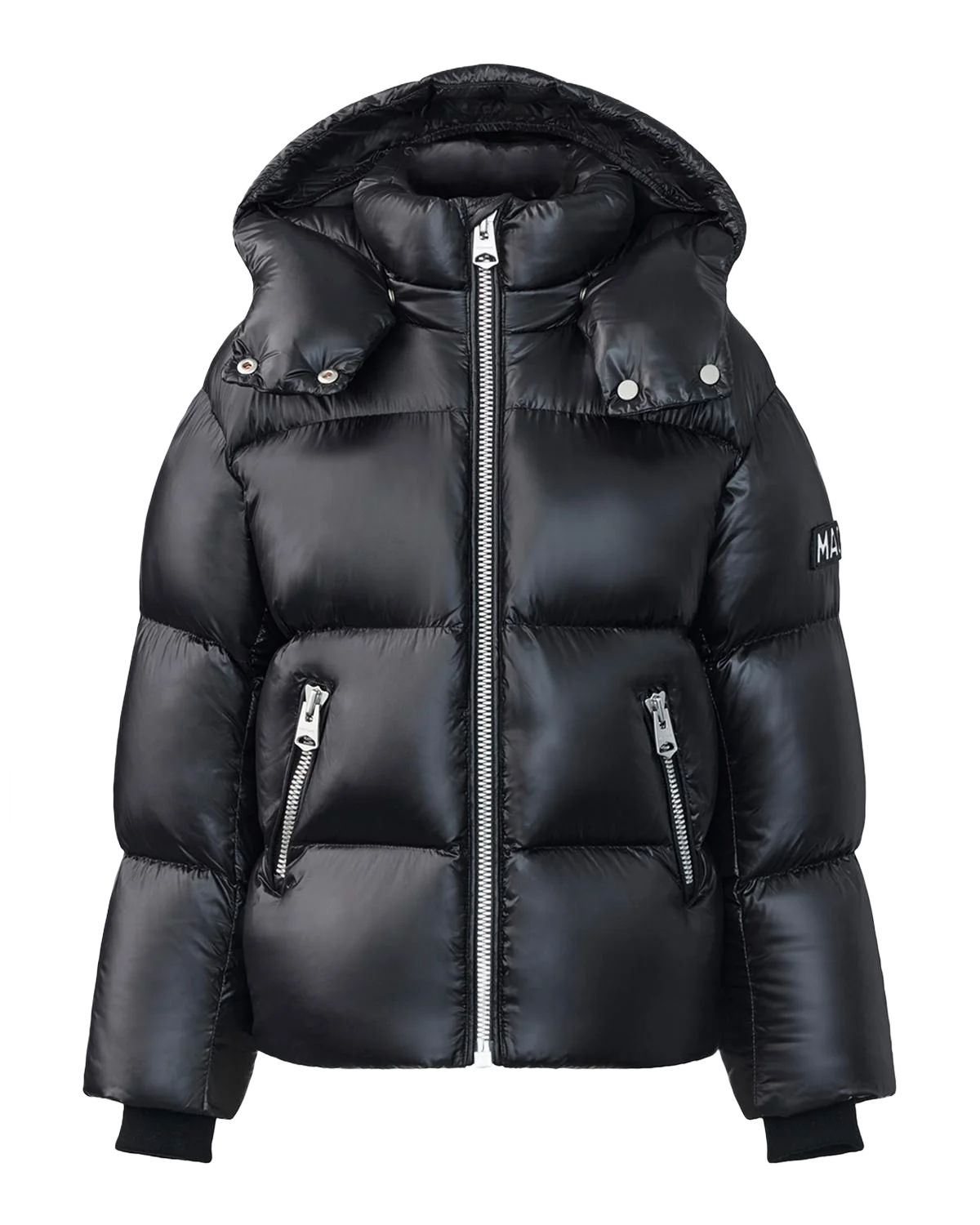MACKAGE 키즈 제시 로고 퀼팅 자켓