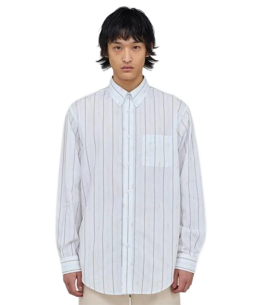 DRÔLE DE MONSIEUR 모노그램 롱 슬리브 셔츠