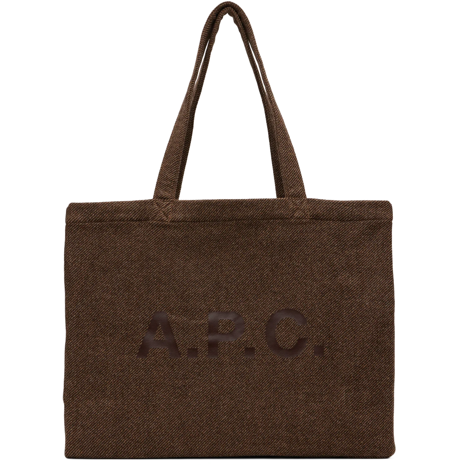 A.P.C. 브라운 다이앤 쇼핑 토트