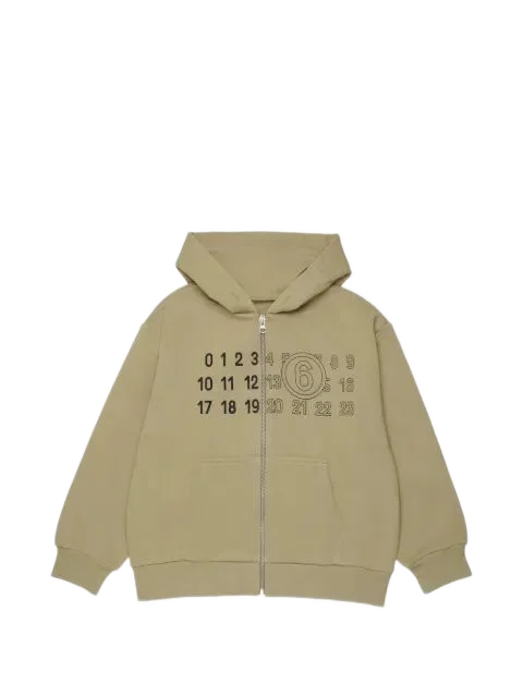 MM6 Maison Margiela Kids 넘버릭 시그니처 후드티