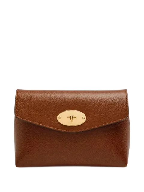 MULBERRY 다를리 텍스처드 턴락 파우치