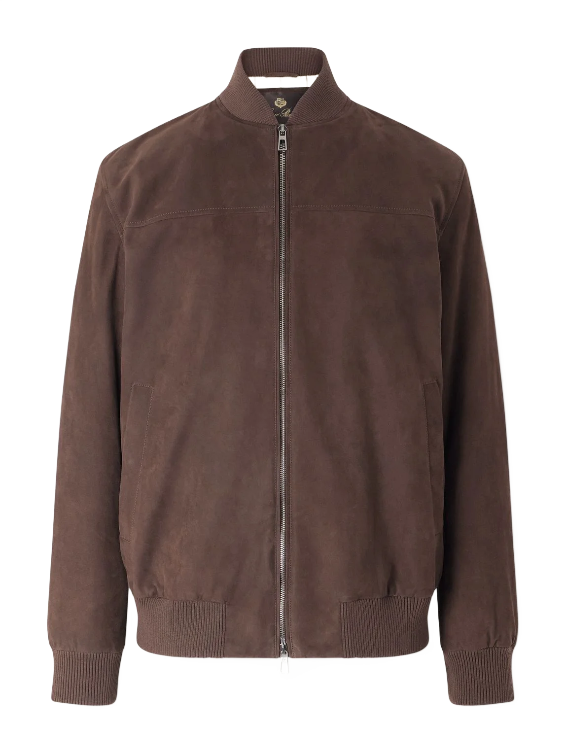 LOROPIANA 아이비 패딩 스웨이드 봄버 자켓