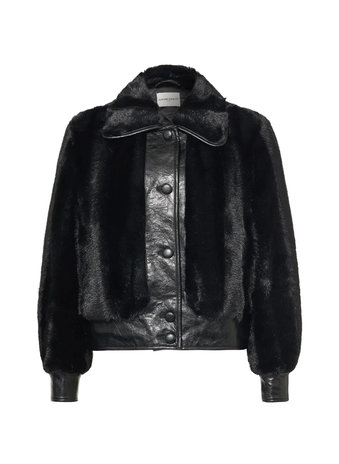 Claudie Pierlot  인조 모피 자켓