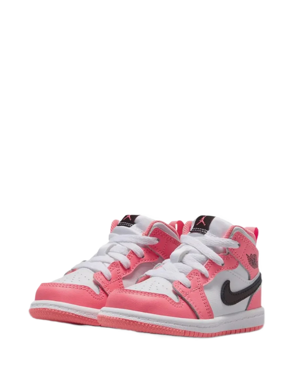 Nike Kids 에어 조던 1 미드 스니커즈