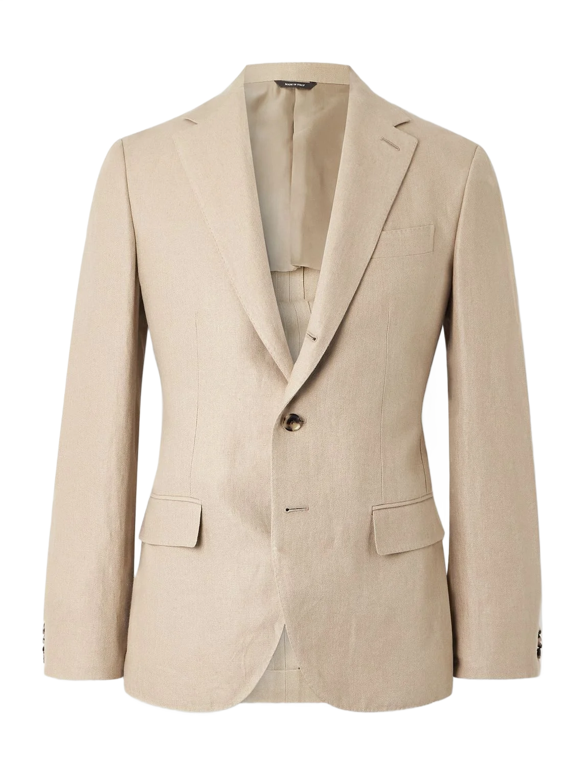 LOROPIANA 리넨 수트 자켓