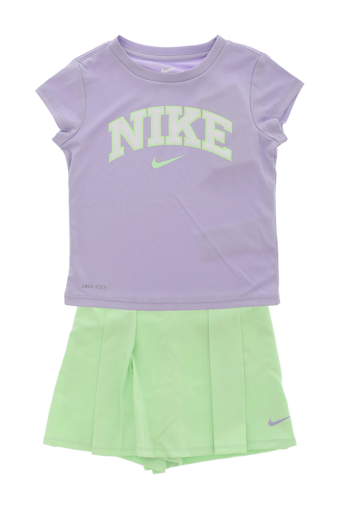 Nike Kids 드라이 핏 스커트와 크루넥 티셔츠 세트