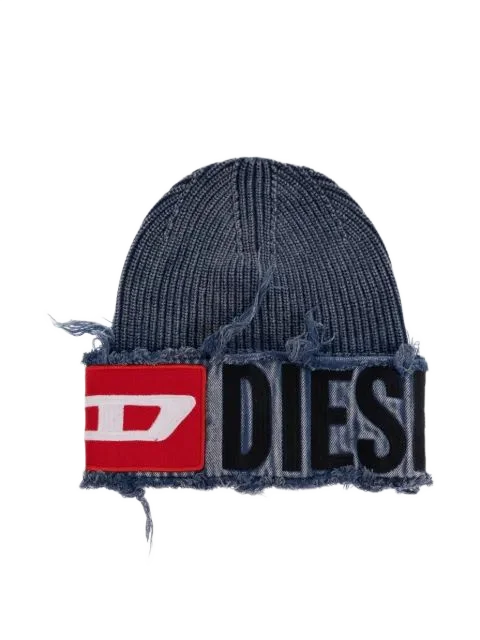 DIESEL 프레이드 로고 패치 비니