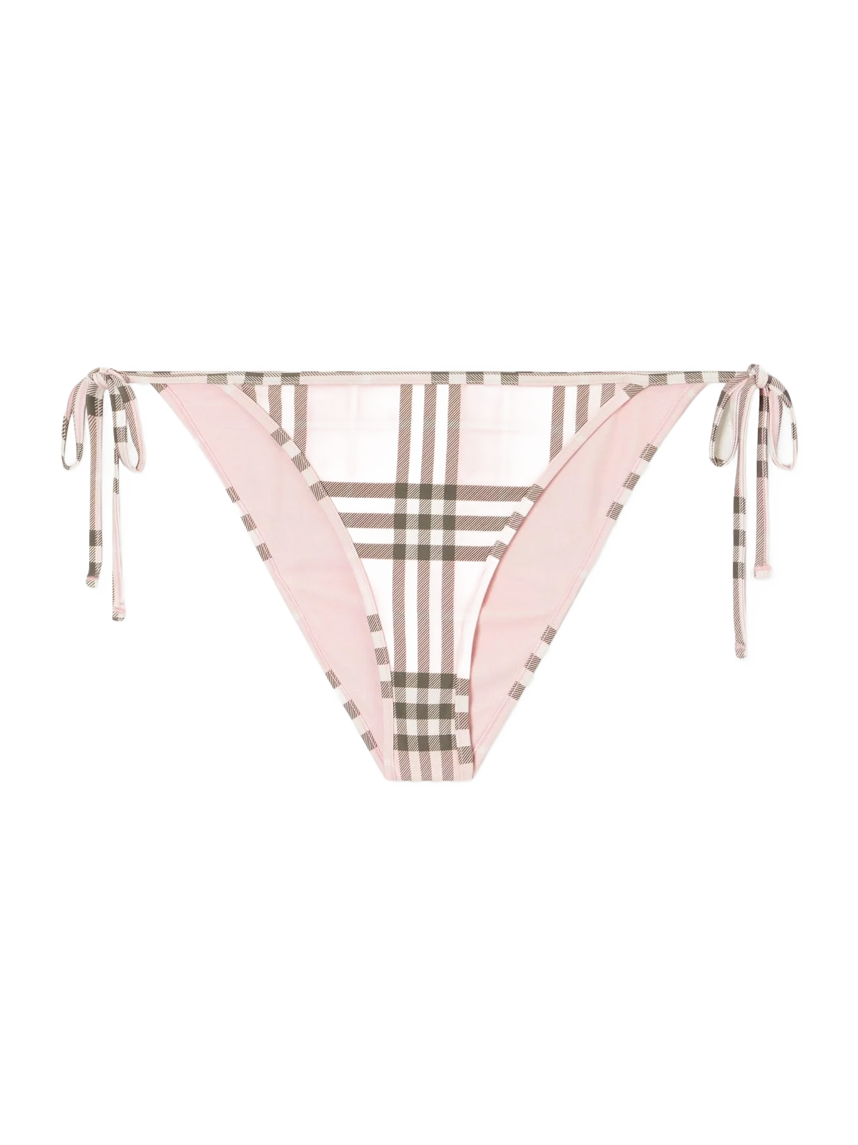 BURBERRY 사디 체크 비키니 브리프