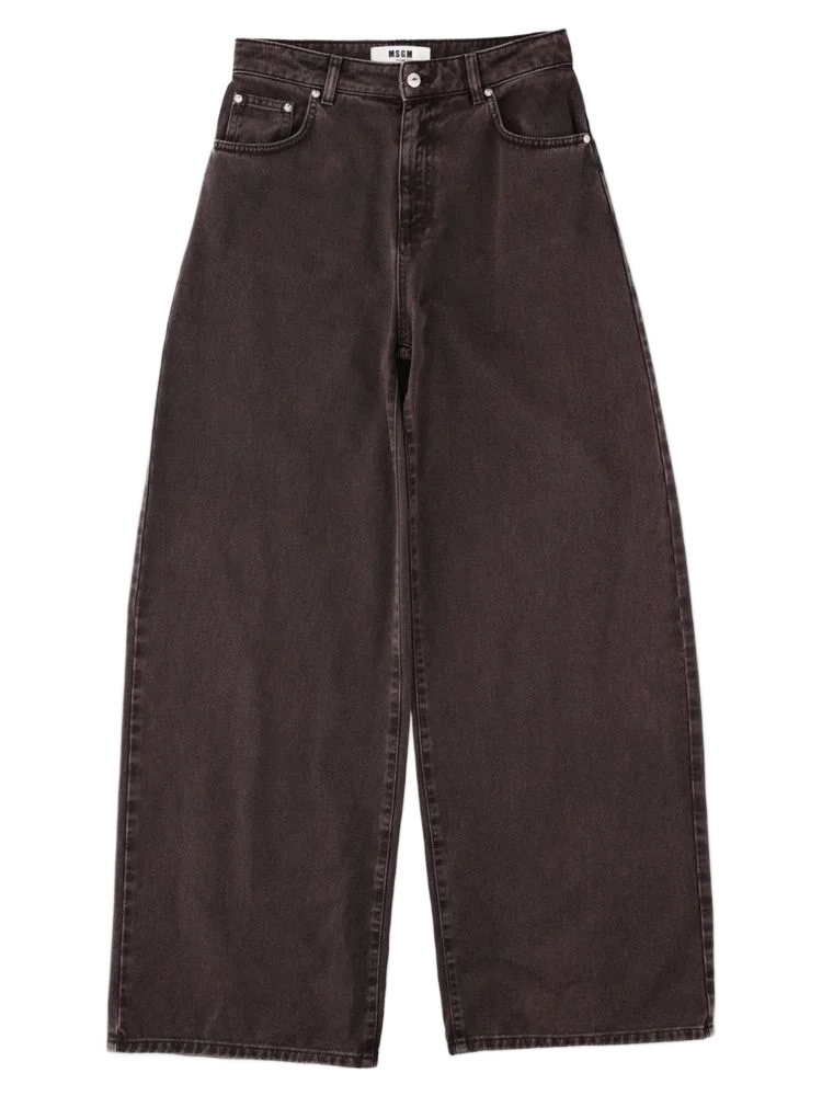 MSGM 와이드 레그 진