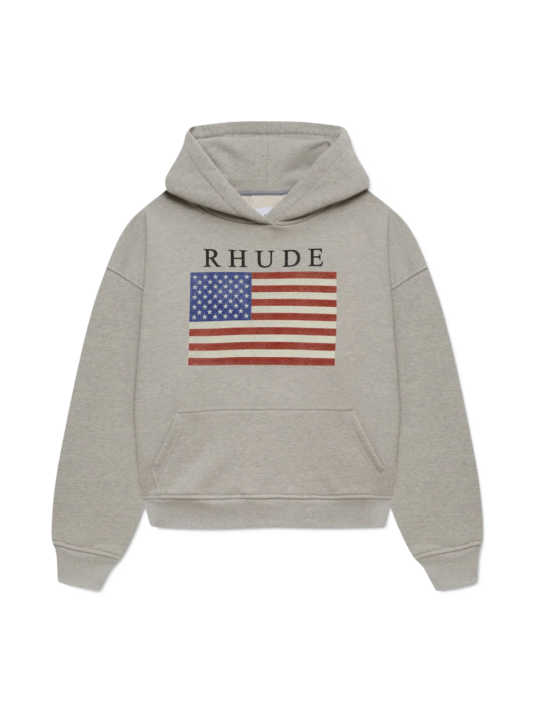 Rhude 미국 국기 후드티 남성 의류