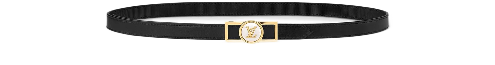 LOUIS VUITTON 도핀 펄 20MM 리버서블 벨트