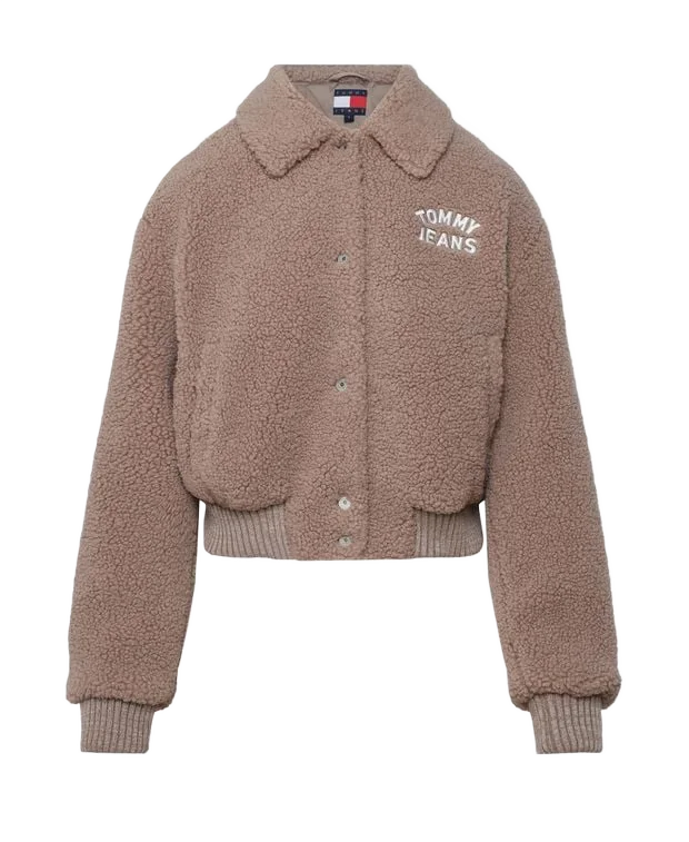 Tommy Jeans 테디 퍼 자켓